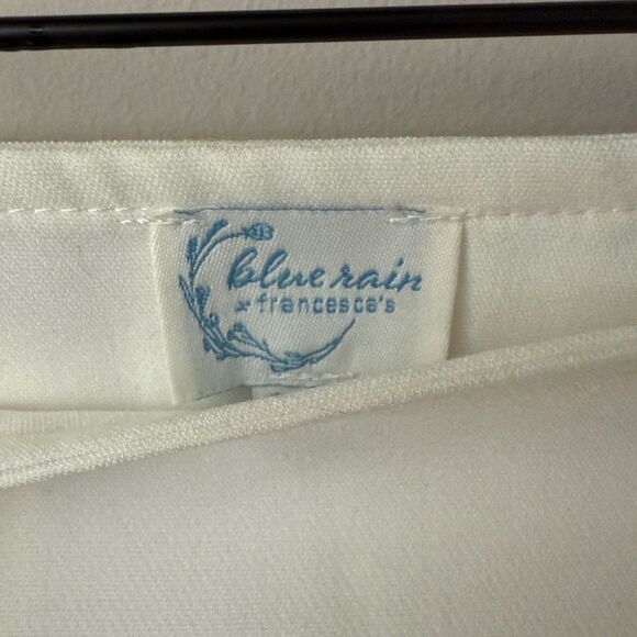 Blue Rain by Francesca’s White Rhinestone Mini Skirt - Picture 6 of 6